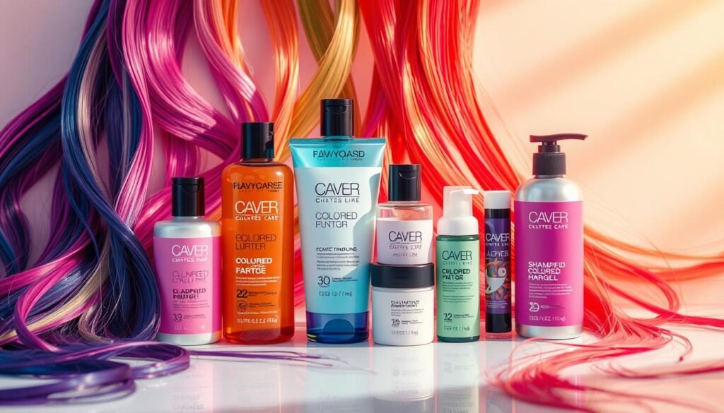 Colored hair care