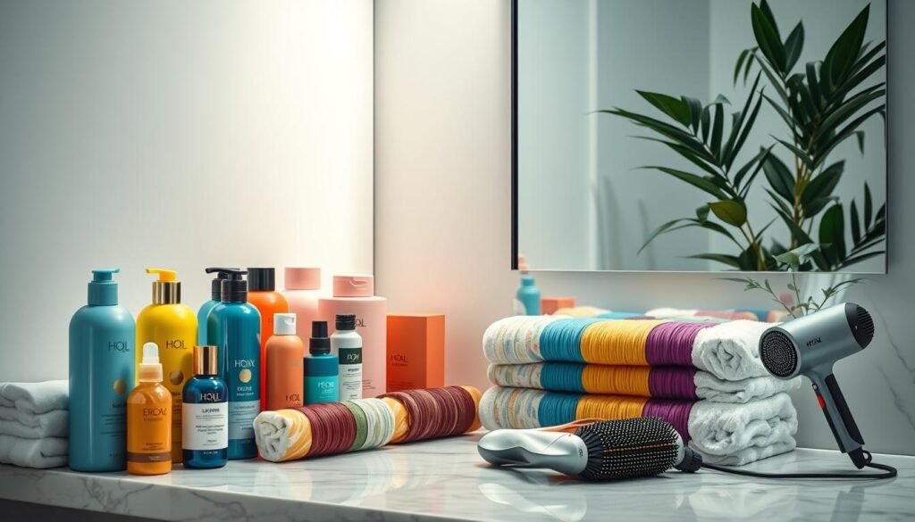 Colored hair care