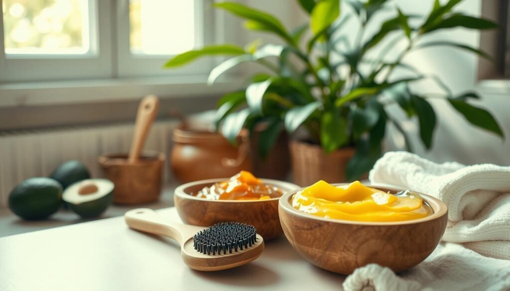 DIY hair care application