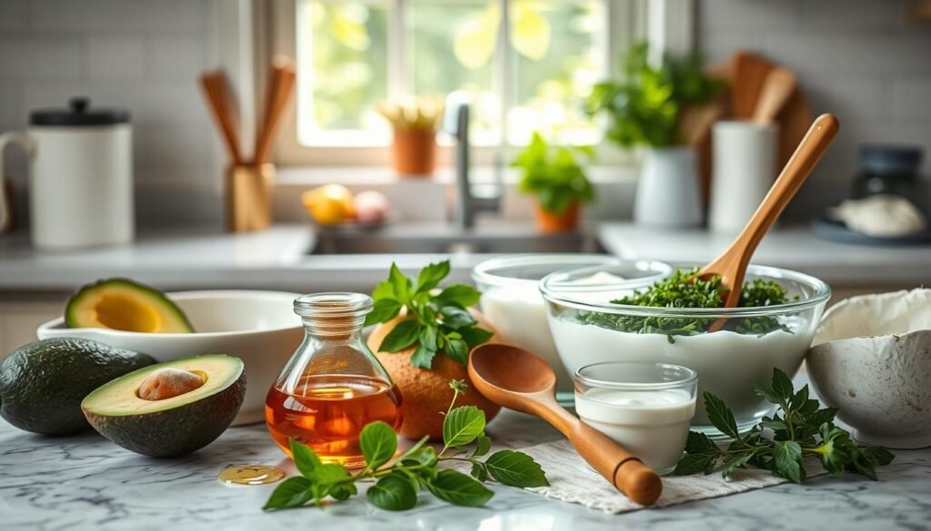 DIY hair masks