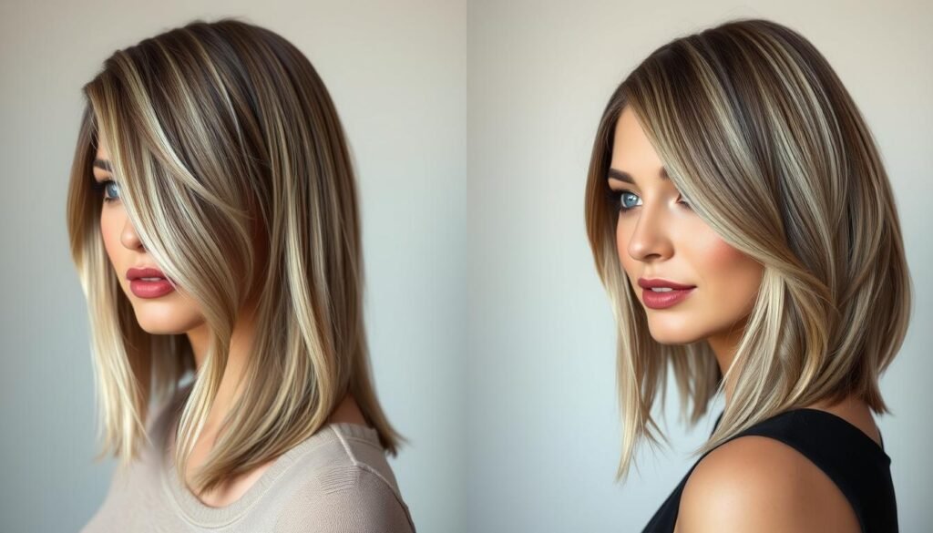Diamond face shape hairstyles