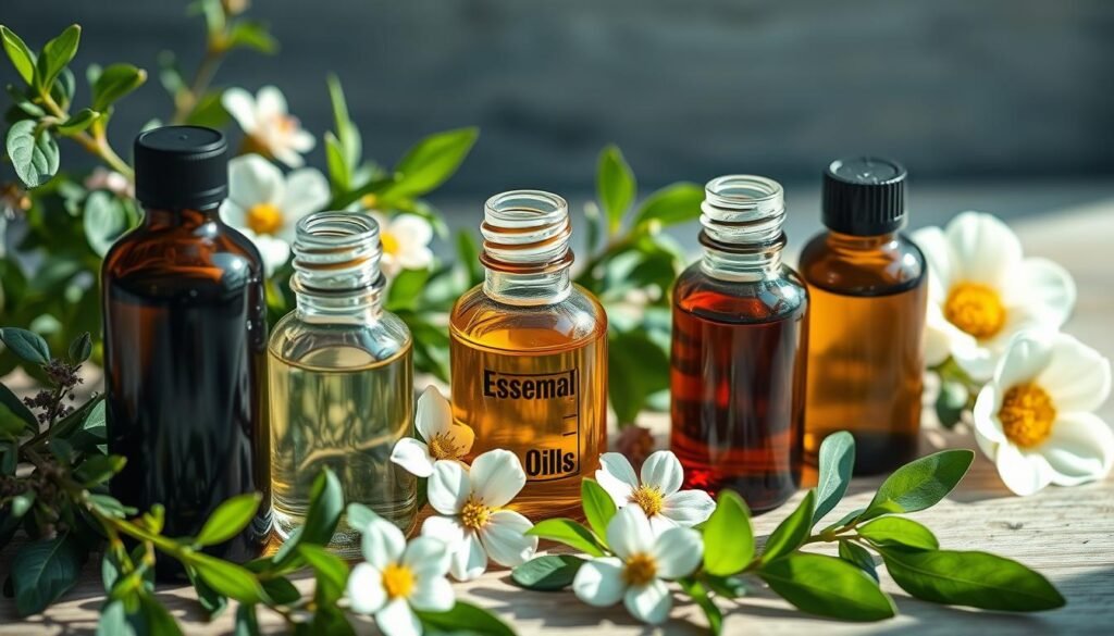 Essential oils for hair