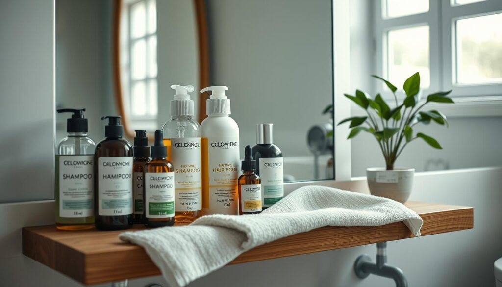 Hair care routine