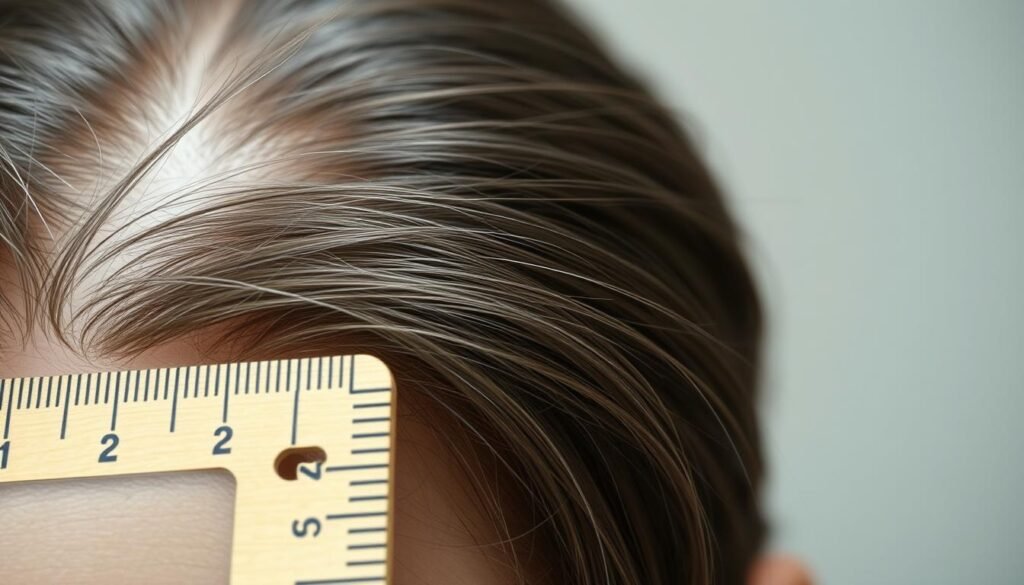 Hair density measurement