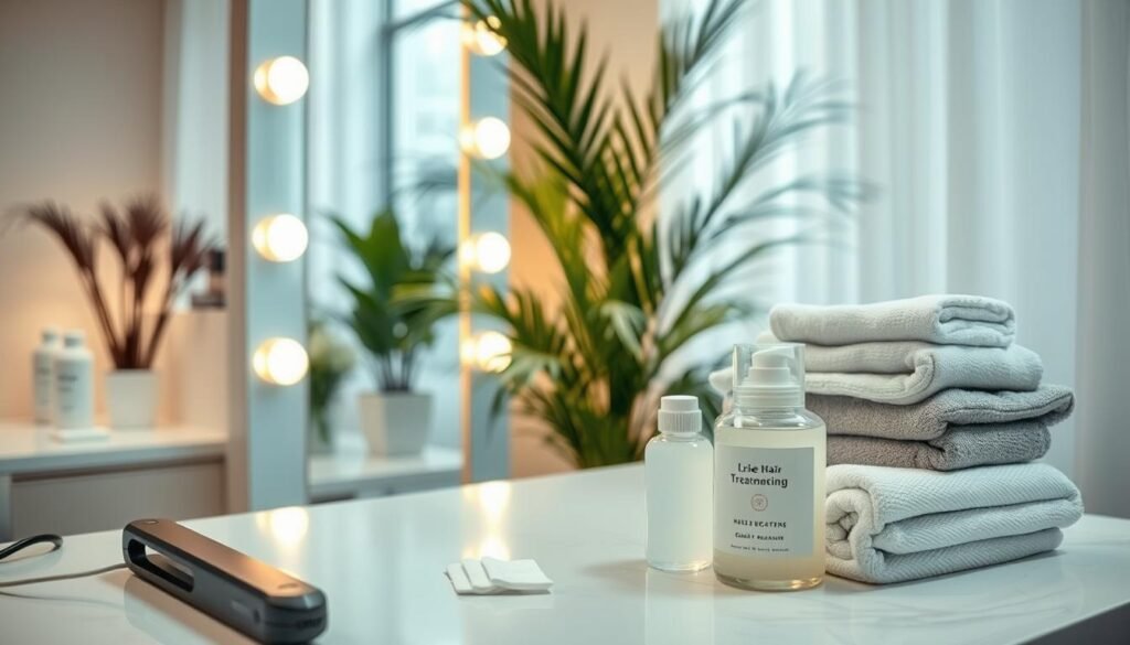 Hair rebonding safety precautions