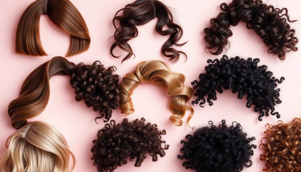 Hair types