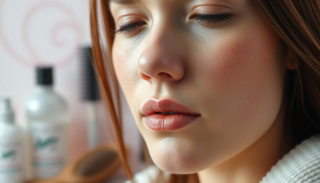 Keratin treatment sensitive skin