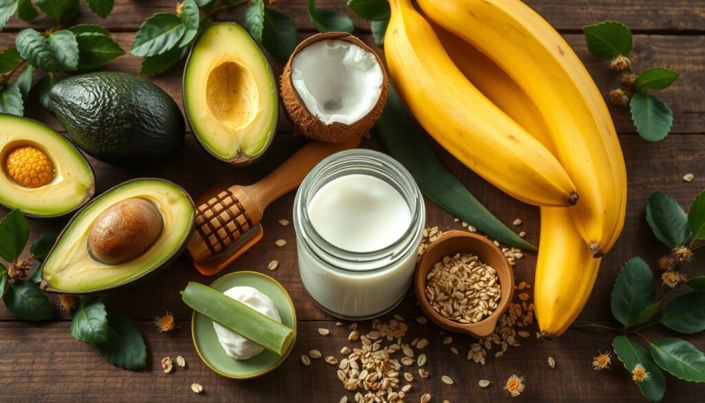 Natural hair mask ingredients
