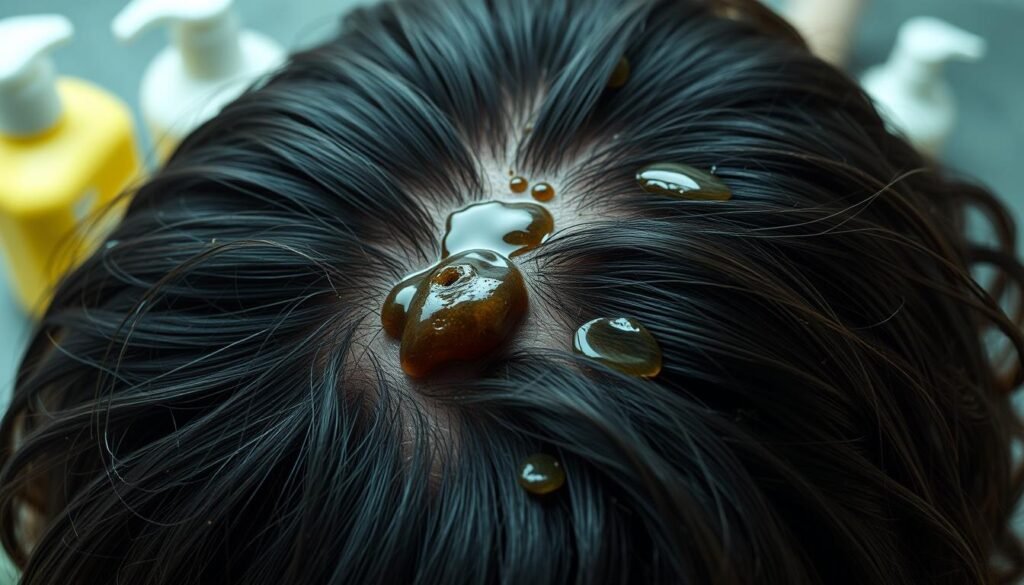 Oily hair causes