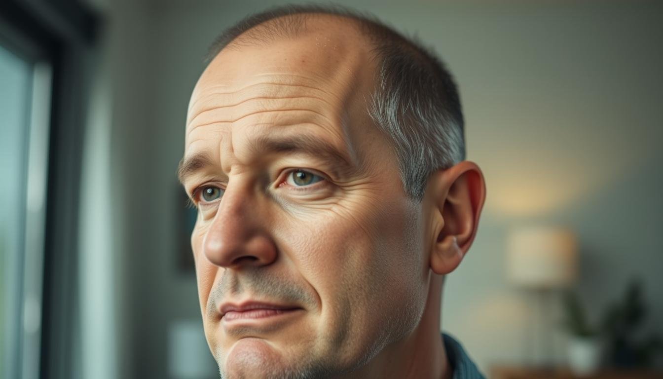 What are the common hair problems in men?