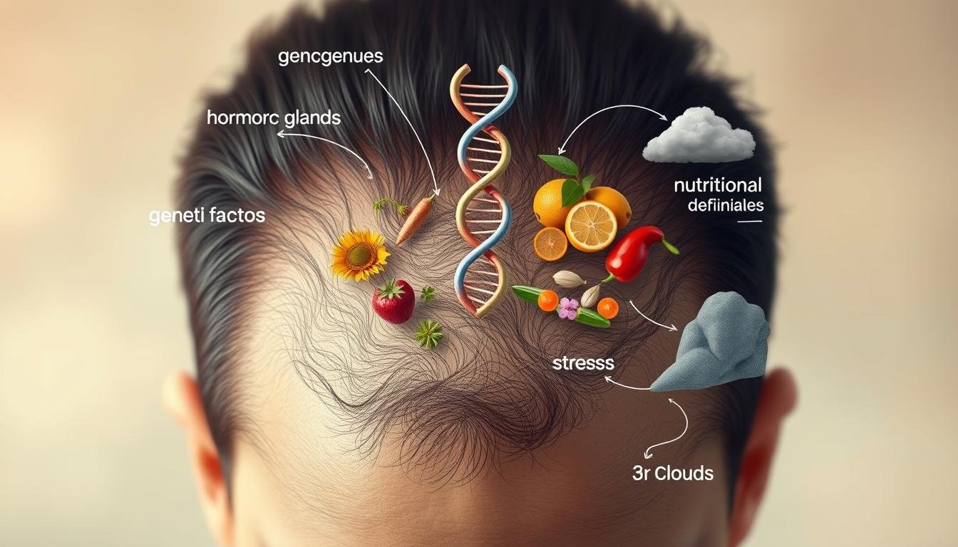 What causes hair loss?