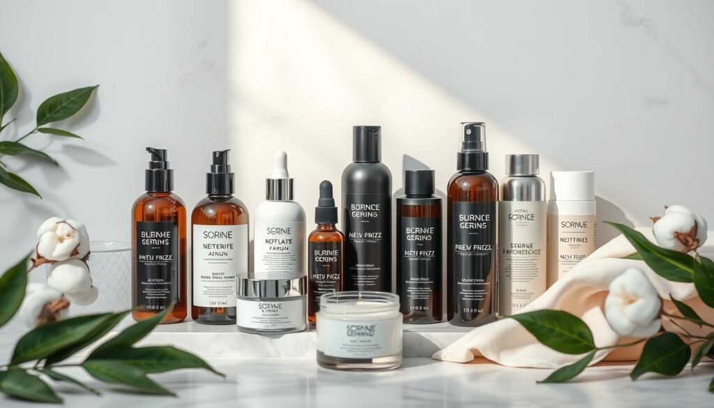 anti-frizz hair products
