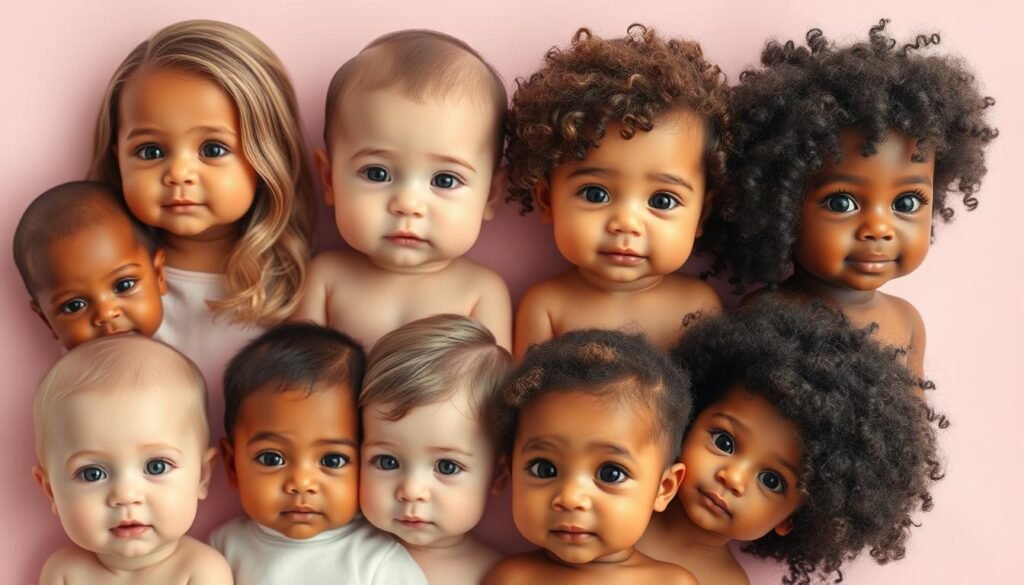 baby hair types