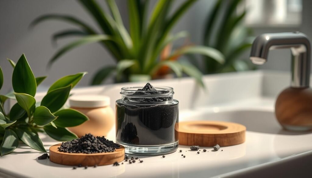 charcoal scalp scrub