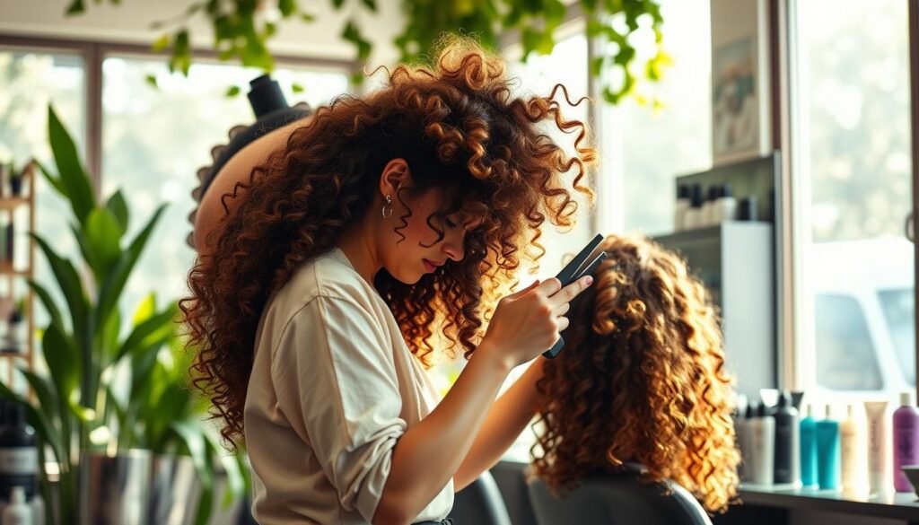 curly hair trims