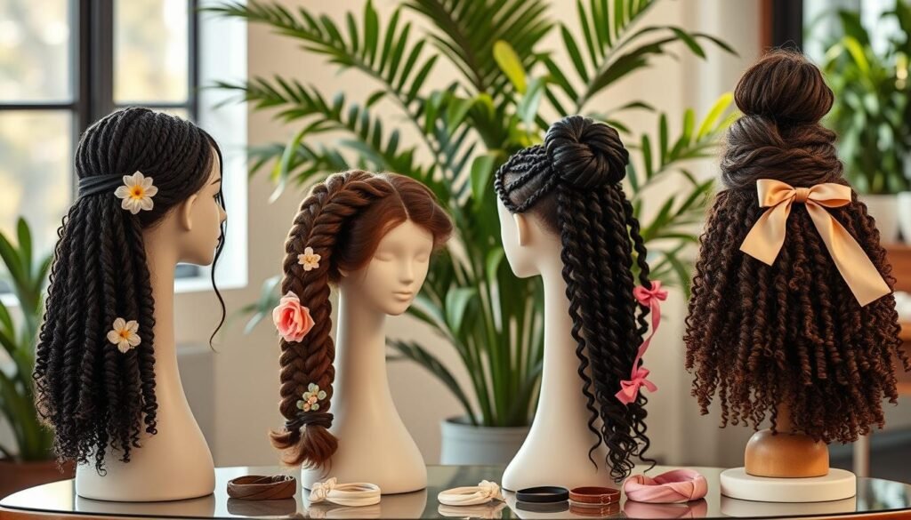 damage-free hairstyles