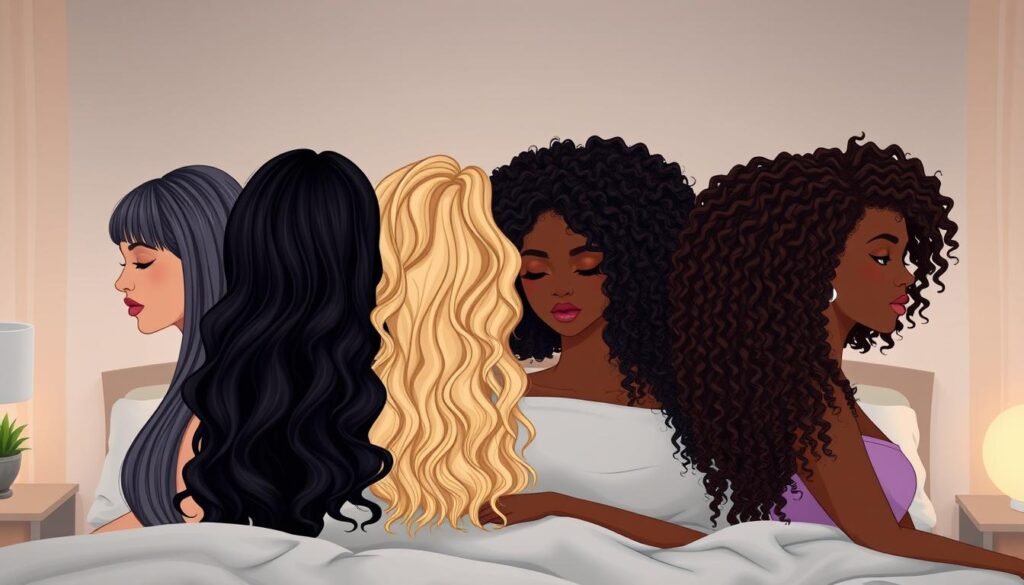 different hair types
