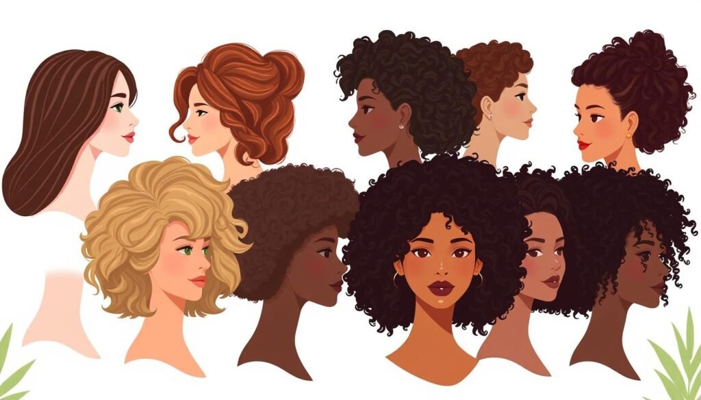 hair types