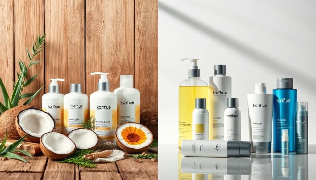 natural vs synthetic hair products