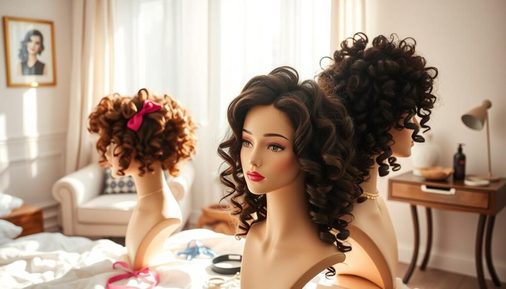 no-heat curl styles