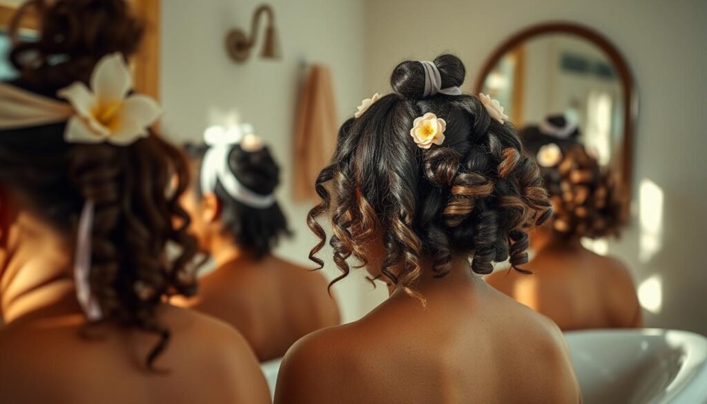no-heat curl styles