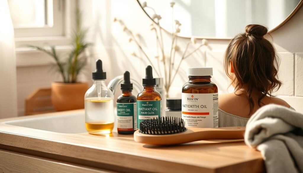 postpartum hair loss treatment options