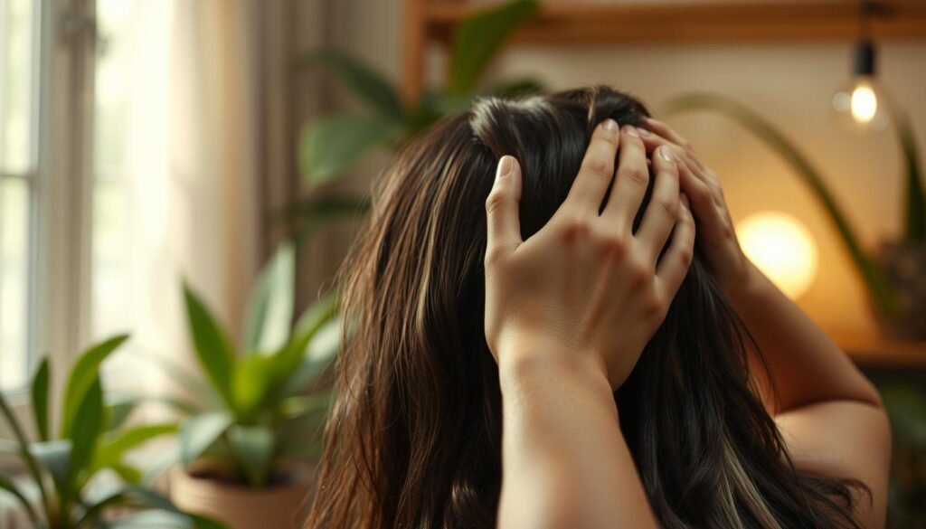 scalp massage