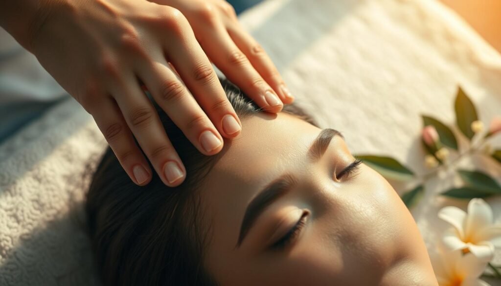 scalp massage