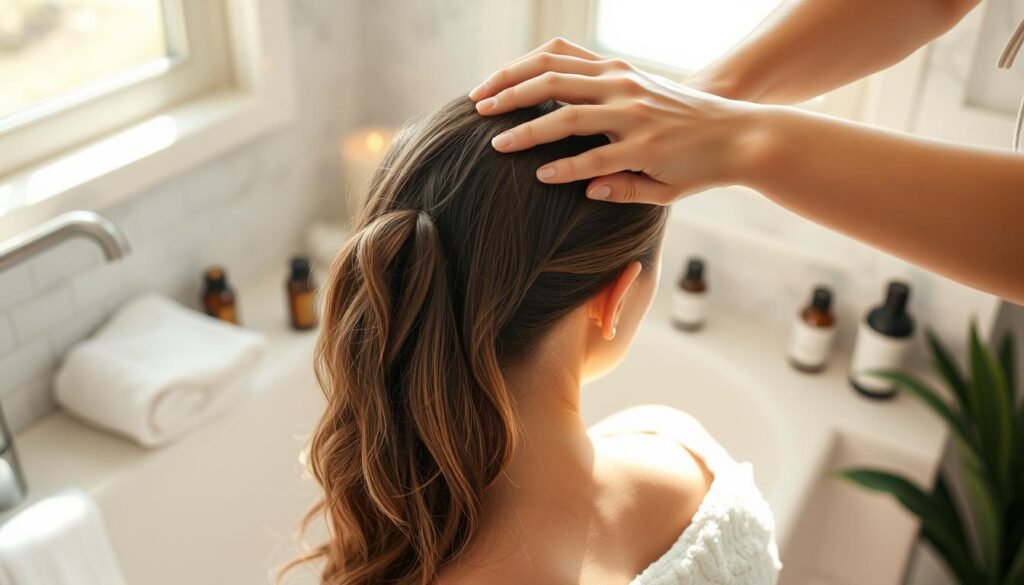 scalp massage