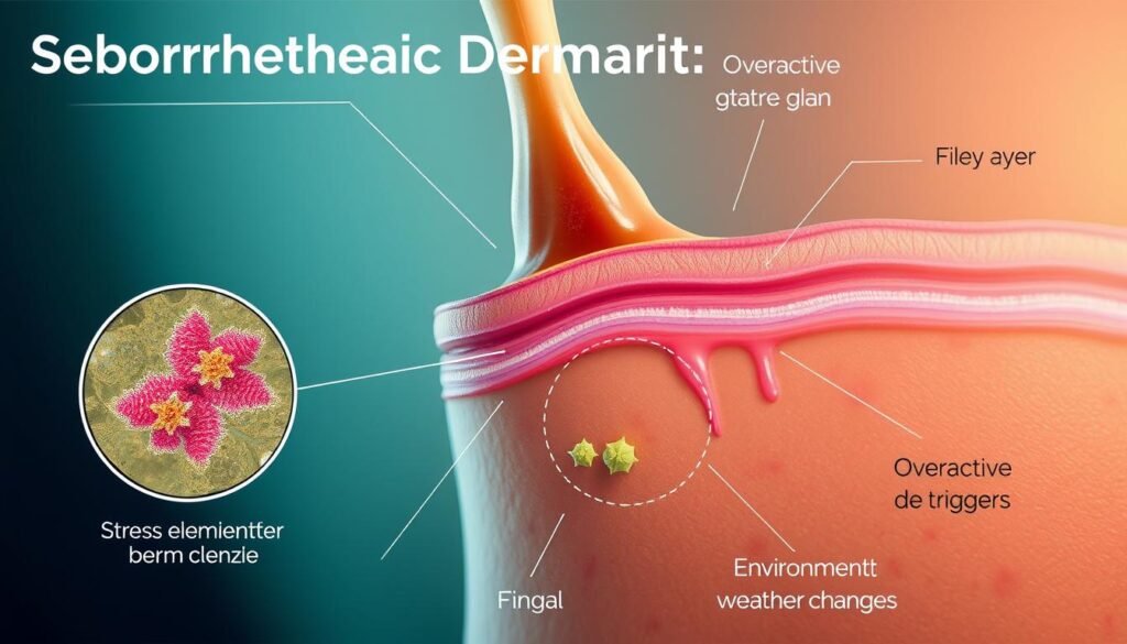 seborrheic dermatitis causes